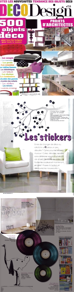 Magazine Deco Design Stickers Harmonie Intérieure